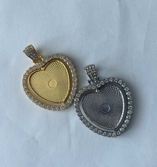 Double the Love Heart Pendant